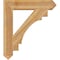 Ekena Millwork Merced Arts & Crafts Rough Sawn Bracket, Western Red Cedar, 6"W x 34"D x 38"H BKT06X34X38MRC03RWR - alternate 3